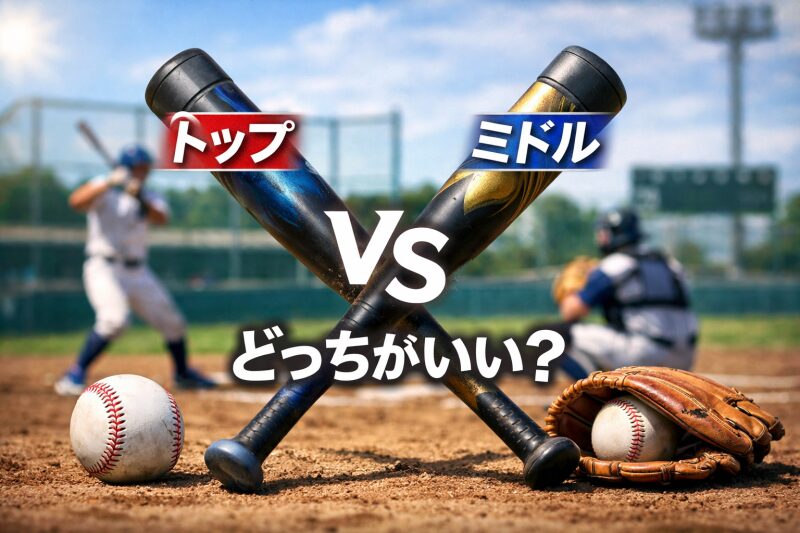 ビヨンドマックスレガシーのトップとミドルどっちがいいかを比較した画像